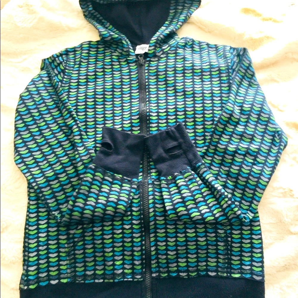 💙💚Hearts Hoodie💙💚